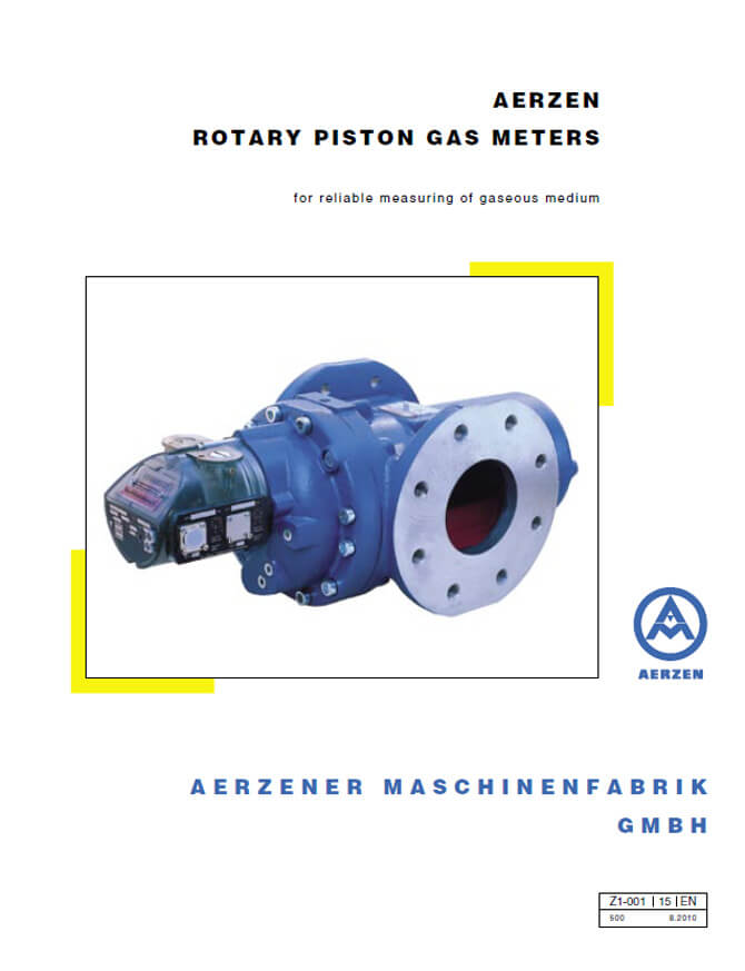 ROTARY PISTON GAS METER МЕАКОМП