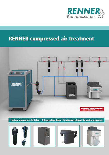 RENNER системи за обработка на сгъстен въздух - каталог