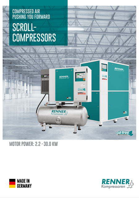 Винтови компресори Renner 2.2 - 30 kW Винтови компресори Renner 2.2 - 30 kW